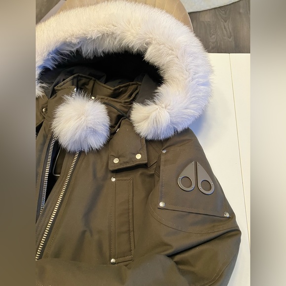 Moose knuckle ORIGINAL DEBBIE BOMBER FUR size L - Picture 2 of 7